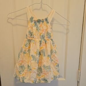 Tommy Bahama Kids Dress - White and Yellow Floral